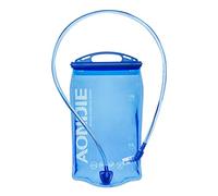 Achsoo Bouteilles d'eau pliables Flacon souple pliable Poche d'hydratation Sac de stockage d'eau étanche Sac d'hydratation Course à pied Cyclisme Escalade Randonnée (PEVA, 1L/34oz)