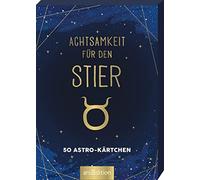 Achtsamkeit für den Stier: 50 Astro-Kärtchen