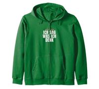 Achtung ich Sag Was ich Denk Statement Drole Allemand Sweat à Capuche