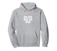 Achtung ich Sag Was ich Denk Statement Drole Allemand Sweat à Capuche