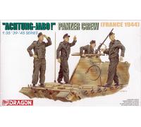 Achtung-Jabo Figurine De Modèle En Plastique Panzer Crew (France 1944) 1:35