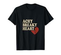 Achy Breaky Heart - Bold Retro Broken Heart Country Music T-Shirt