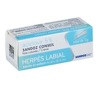 Aciclovir Sandoz Conseil 5% Tube 2g