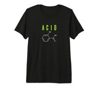 Acid House Electro Techno EDM Rave Club Festival T-Shirt Haut de Gamme