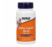 Acide Alpha Lipoïque 60 Gélules Végétales 250 Mg Par Now Foods