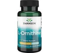 Acide aminé de L-Ornithine, 500mg - 60 vcaps