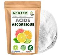 Acide Ascorbique 250g - Vitamine C - Poudre Pure pour Vos Recettes et Boissons - Conserve les aliments
