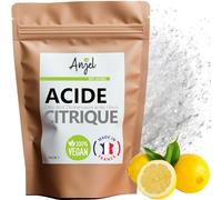 Acide Citrique Poudre Alimentaire 100% Naturel - Additif Alimentaire Soupe Marinade Gélifiant Confiture Détartrant Détachant - NCA (250)