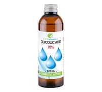 Acide glycolique - 120 g - 70% - Ingrédient cosmétique haute concentration | Matière première pour formulations cosmétiques | Solution aqueuse