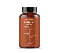 Acide Hialuronique Gelules | Nullure | 120 gélules (2 mois) | Végétalien | Acide Hyaluronique Pur + Spiruline + Chlorelle + Vit B3 + Radis Noir + Pamplemousse