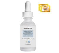 Acide Hyaluronique 2%+B5,Sérum Hydratant à l'Acide Hyaluronique,Essence d'Acide Hyaluronique,sérum Visage à l'Acide Hyaluronique,Acide Hyaluronique Serum,30ml,Contient un Masque pour les Yeux