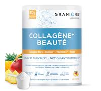 Granions Collagène+ Beauté Collagène marin Acide hyaluronique Biotine Goût tropical 216 g