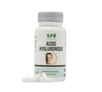 Acide Hyaluronique - Hydratation de la Peau - Anti-âge et Articulations - Cure de 1 Mois - 60 Gélules - SFB Laboratoires