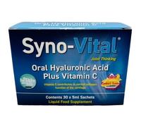 Acide Hyaluronique PUR 5ml x 30 Sachets VEG - Syno-Vital - Articulation, Peau, Visage & Yeux - Complément Alimentaire Anti-âge Bio Actif - Nutrition Beauté Anti-Vieillissement, Anti-Rides & Anti-Cernes - Santé & Soin Articulaire, Cutanée & Oculaire - Évite Injection & Plus Puissant que Complexe, Gélules, Comprimés & Poudre - Convient aux Végétariens, Végétaliens, Veggie & Vegan - Approvisionnement 1 mois (Pure Oral Hyaluronic Acid - Liquid Food Supplement for Eye, Joint & Skin Care)