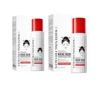 Acide Kojique Tonique Éclaircissant + Lotion pour Taches de Rousseur, Éclaircit la peau instantanément, Atténue les taches brunes et les imperfections, Pour un éclat lumineux et une peau saine