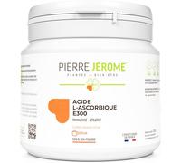 Acide L-Ascorbique E300 en Poudre Pierre Jérôme - 500 G - Vitamine C Pure et Naturelle - Complément Immunité et Additif Alimentaire Cuisine Pâtisserie - 0.5 KG