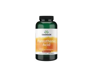 Acide pantothénique 500 mg 250 Capsules Swanson Health Products