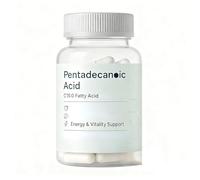 Acide PentadéCanoïQue, C15:0, Lait De Brebis De Haute Altitude, Bien-êTre Quotidien, Soutien à L'éNergie Et à La Vitalité,（1pcs）