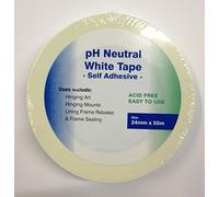 Acide (PH neutre Gonds) Blanc/ruban adhésif de masquage - 24 Mmx55 m