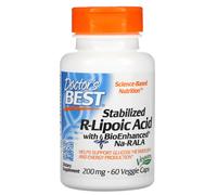 Acide R-lipoïque stabilisé avec Na-RALA BioAmélioré, 200mg - 60 gélules