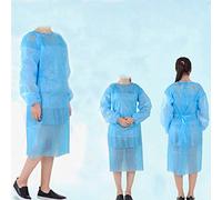 Acidea Lot de 10 tabliers jetables jetables bleus