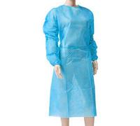 Acidea Lot de 10 tabliers jetables jetables bleus vêtements de travail