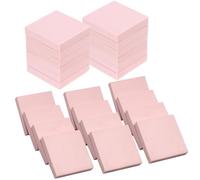 Acidea Lot de 24 Pièces Blocs de Linoléum Souple, Plaque de gravure Carving Block pour Gravure Personnalisée Bloc gommogravure - Rose, moyenne 5 x 5 x 1 cm