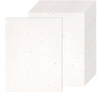 Acidea Lot de 25 feuilles de papier pour CV, 250 g/m² Papier cartonné épais A4 Ivoire pour Certificat, Feuilles de Rose en Feuillage Or pour Écriture, Menus, Invitations, Lettres