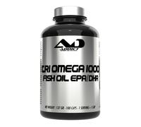 Acides gras essentiels Addict Sport Nutrition - Tri Omega 1000 - 100 Capsules molles