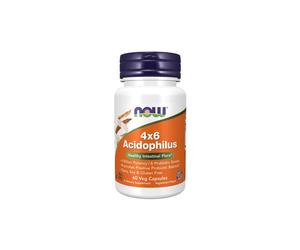 Acidophilus 4x6 60 Veg Capsules Now Foods