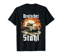 Acier Allemand | Chars allemands | 1943 2e WK | Soldats T-Shirt