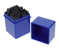Acier au Carbone Jeu de Poinçons Noir 36 Pièces Chiffres | Garçon et Filles, Aide Pédagogique Maternelle, Facile à Utiliser, Coordination Œil Main et Apprentissage Mathématique