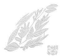 Acier au Carbone Matrice de Découpe Feuille pour Scrapbooking DIY | Argenté, Style , Découpes Précises et Régulières, pour Invitations de Mariage et Loisirs Créatifs