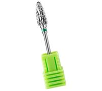 Acier au Tungstène Tête de Ponçage Argenté pour Manucure | Embout pour Perceuse, Reshape les Ongles et Cuticules, Usage Spa, Retrait du Gel