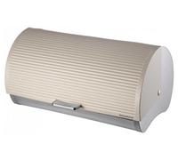 Acier Boîte à pain Boîte à pain KLAUS Montagne KO de 7271 acier inoxydable émail Argenté/beige