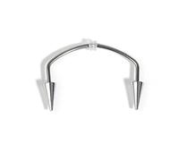 Acier C Rod Smile Lip Nail pour dent de tigre Lèvre Dentelle pour Vampire Piercin Outils en acier inoxydable, taille unique, Comme décrit, Comme décrit.