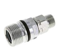 Acier Coupleur hydraulique DN 10 Manchon 10 mm S Bague de compression ISO 14541/8434-1 D M28 x 2