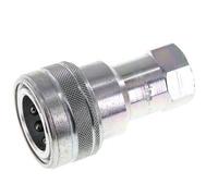 Acier Coupleur hydraulique DN 12.5 Embout G 1/2 pouce filetage femelle ISO 7241-1 B D 23.5mm