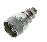 Acier DN 12.5 Coupleur hydraulique Bouchon 10 mm S Bague de compression Cloison ISO 14541/8434-1 D M36 x 2