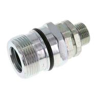 Acier DN 12.5 Coupleur hydraulique Douille 12 mm S Bague de compression ISO 14541/8434-1 D M36 x 2