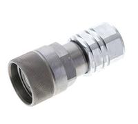 Acier DN 12.8 Bouchon hydraulique à face plate G 3/4 pouce filetage femelle ISO 16028 D M36 x 2