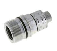 Acier DN 20 Coupleur hydraulique Manchon 14 mm S Bague de compression ISO 14541/8434-1 D M42 x 2