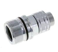 Acier DN 20 Coupleur hydraulique Manchon 18 mm L Anneau de compression ISO 14541/8434-1 D M42 x 2