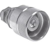 Acier DN 31.5 Coupleur hydraulique Bouchon 38 mm S Bague de compression Cloison ISO 8434-1 D M70 x 3