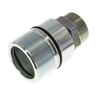 Acier DN 31.5 Coupleur hydraulique Manchon 38 mm S Bague de compression ISO 8434-1 D M70 x 3