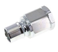 Acier DN 40 Coupleur hydraulique Bouchon G 1 1/2 pouce filetage femelle ISO 7241-1 B D 44.5mm