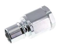 Acier DN 40 Coupleur hydraulique Bouchon G 1 1/4 pouce filetage femelle ISO 7241-1 B D 44.5mm