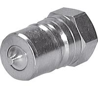 Acier DN 50 Coupleur hydraulique Bouchon G 2 pouces filetage femelle ISO 7241-1 B D 63.2mm