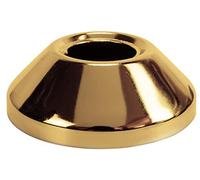 Acier Fini Or Couvercle Tuyau Collier Cône 3/4" (25mm) 25mm Taille