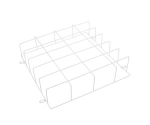 Acier Grille de Protection Blanc pour Panneau de Sortie Mural | Treillis Soudé Renforcé, Montage Rapide Quatre Vis, Absorption des Impacts Latéraux, Adaptée aux Garages Industriels